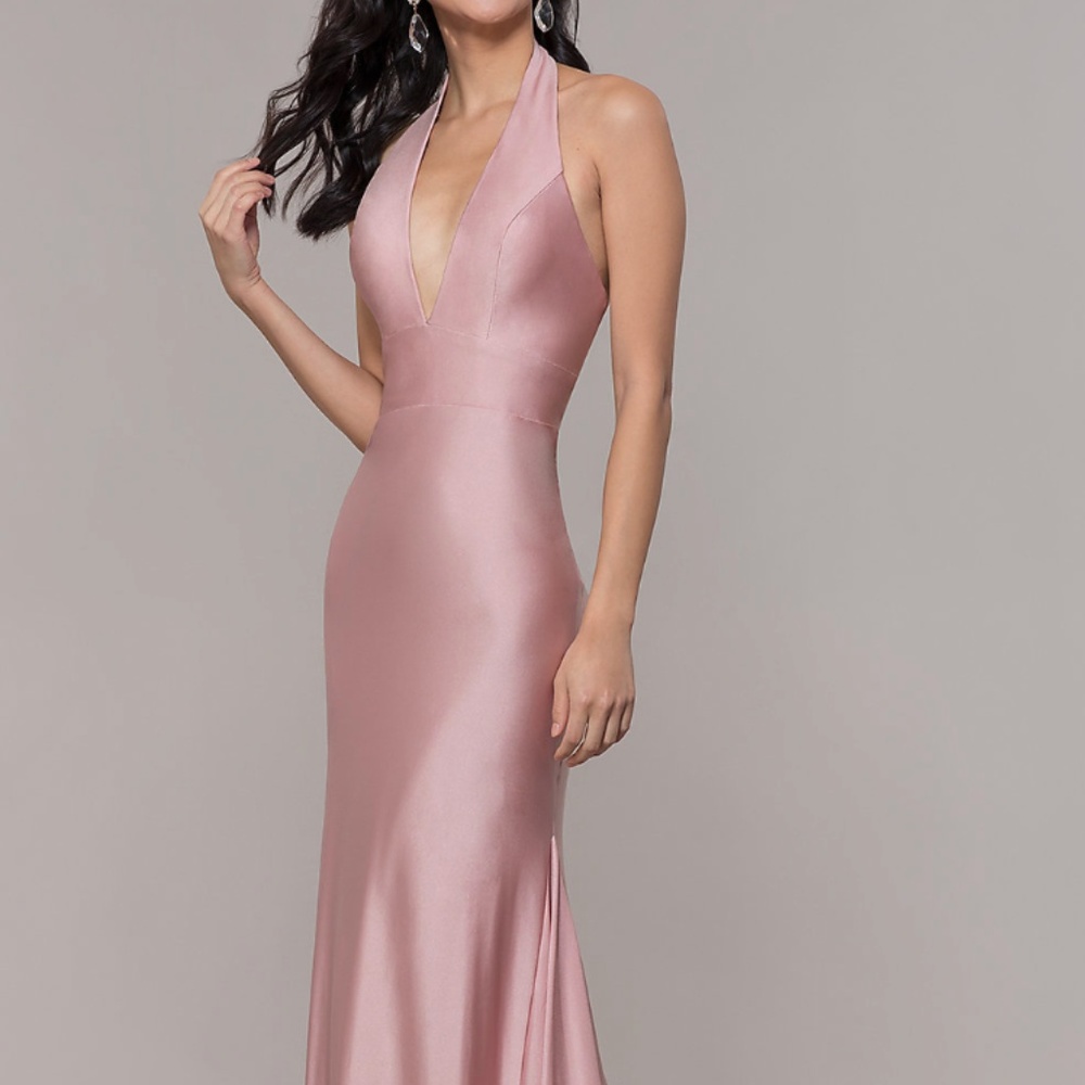 $249 Blush Prom Formal Evening Gown Dress